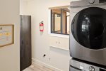 Laundry facilities for guest convenience 
